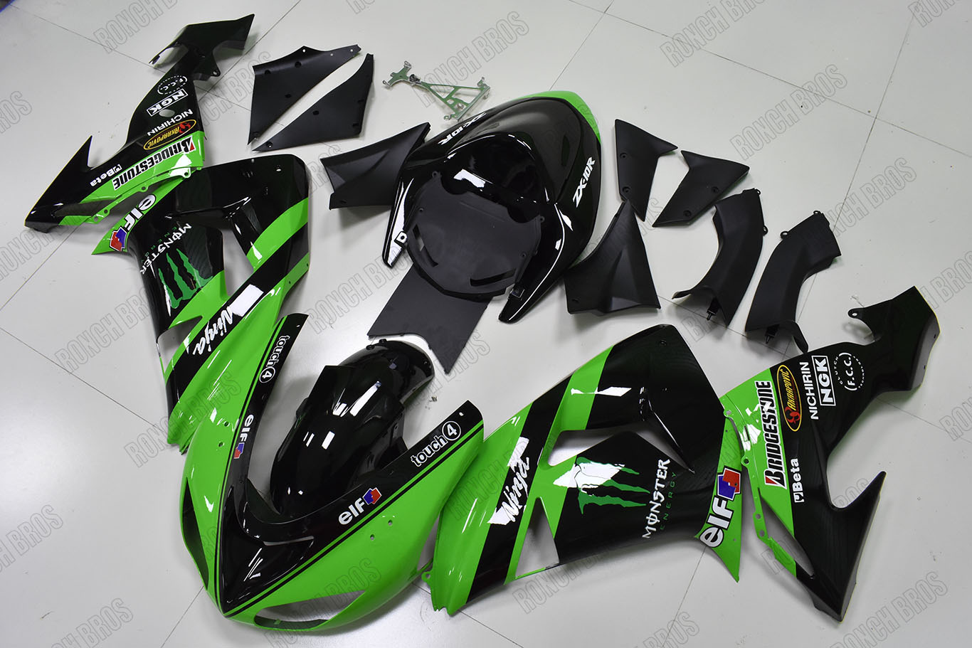 Fairing Ninja R Premium Replacement Fairing Kits for 2006-2007 Ninja ZX-10R | Ronch Bros
