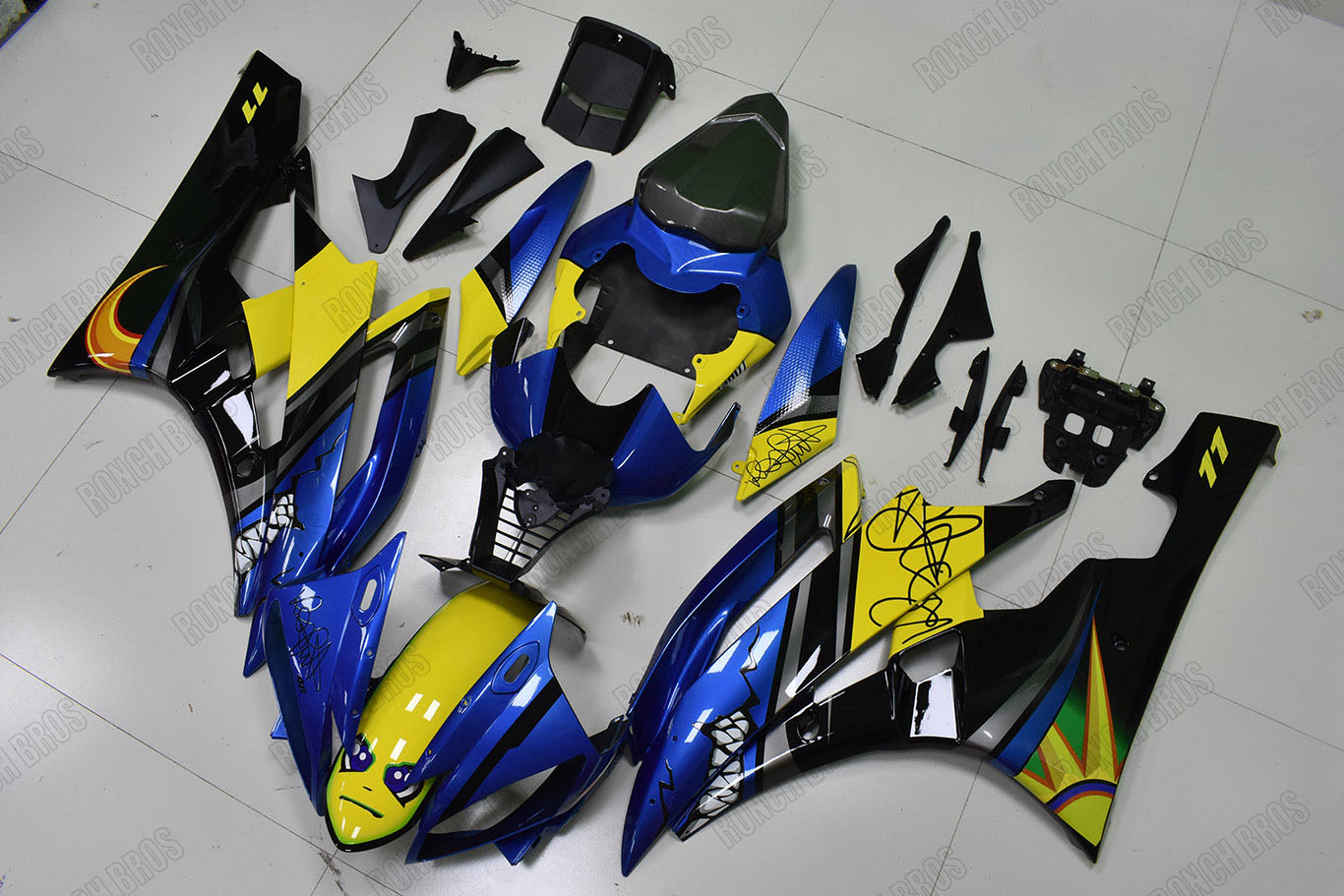 Premium Motorcycle Fairing Kits for 2006-2007 YZF-R6 | Ronch Bros